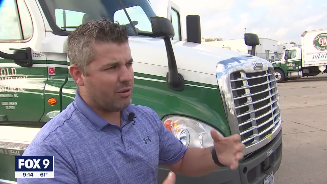 Minnesota companies struggling to find truckers as supply chain crisis lingers