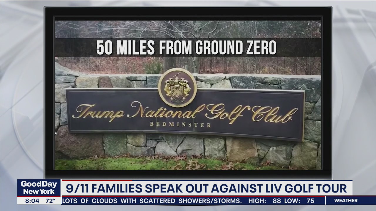 9-11 families speak out against LIV Golf tour