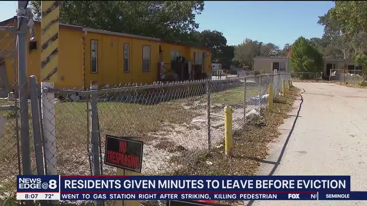 'A nightmare': Florida families evicted from homes