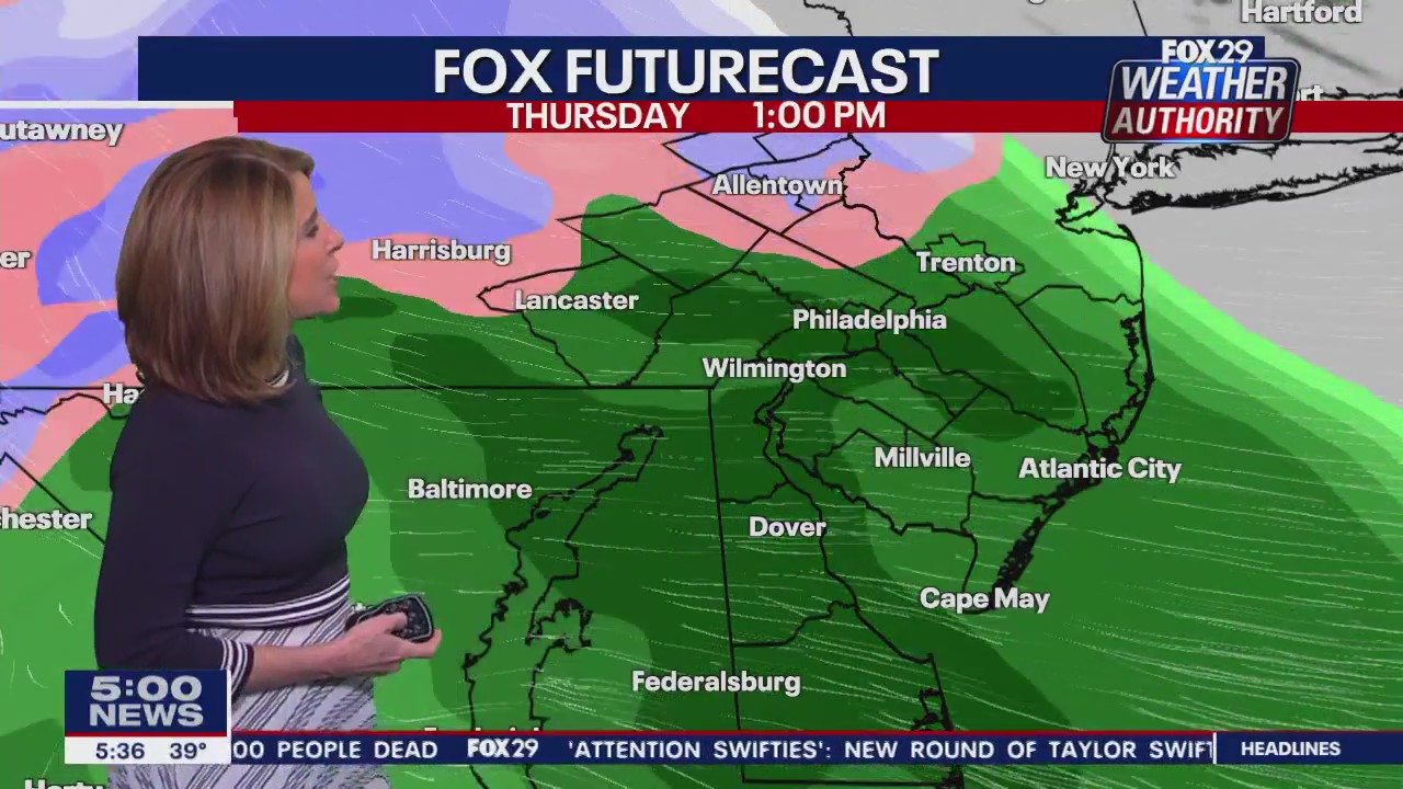 Weather Authority: Tuesday, 5 p.m. update