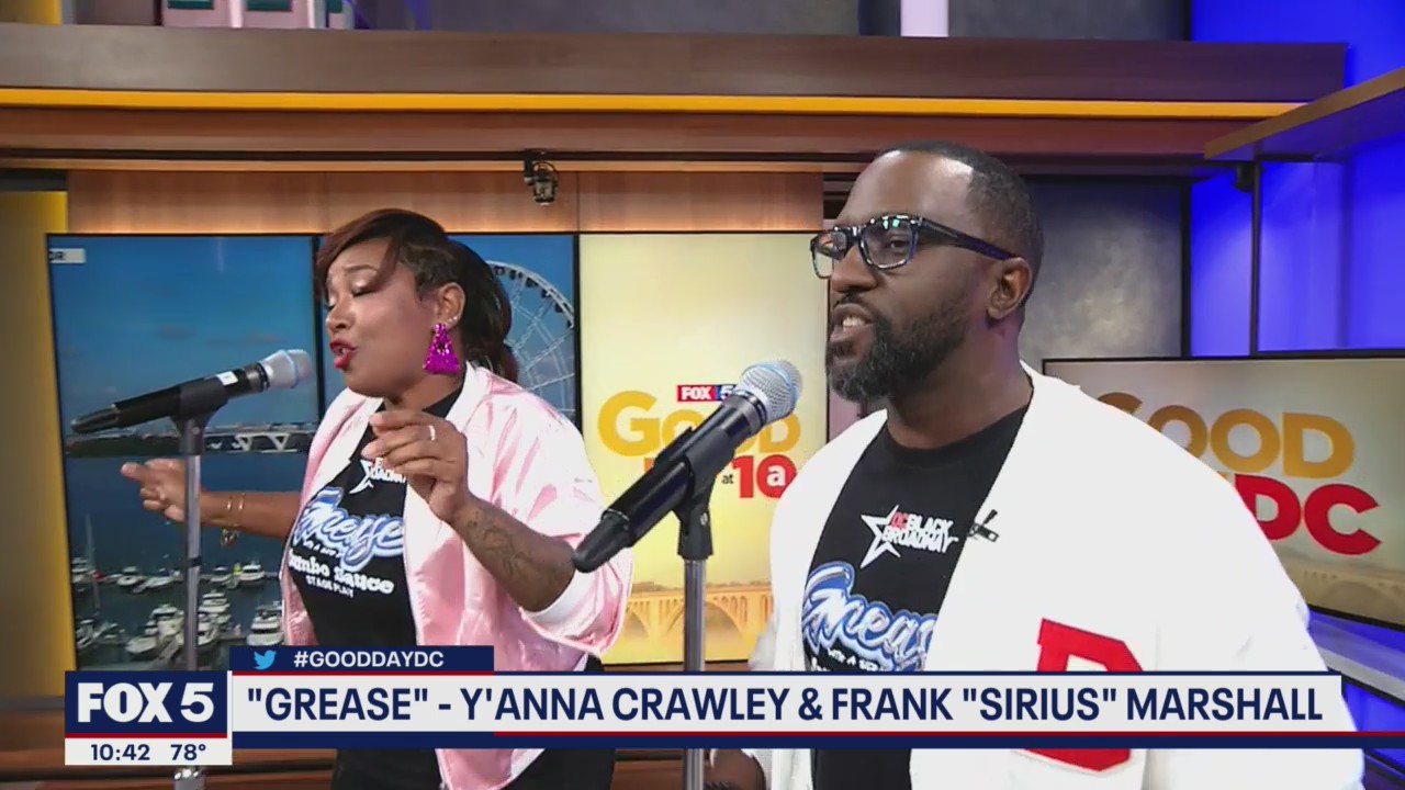 Cast members of "Grease with a Side of Mumbo Sauce" perform on Good Day DC