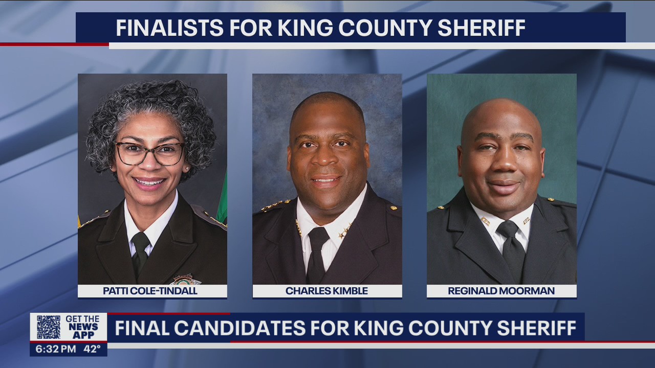 Finalists for King County sheriff address the public