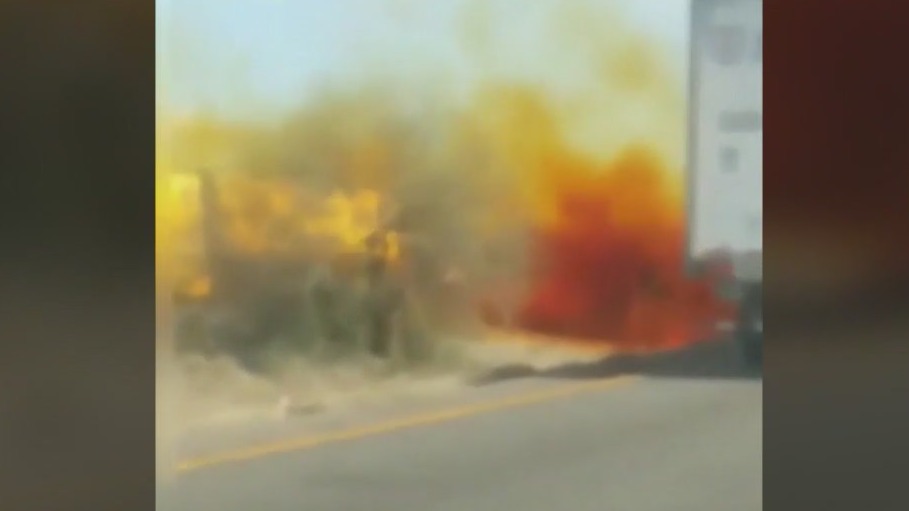 Driver dead in HAZMAT crash that shut down parts of I-10: Latest updates