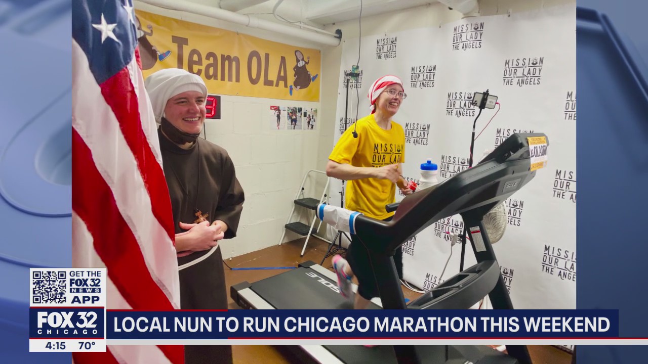 Local nun to run Chicago Marathon this weekend