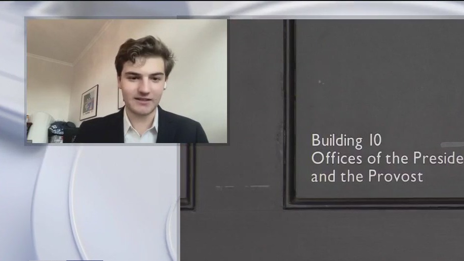 One-on-one with Stanford Daily reporter who broke university president resigning news