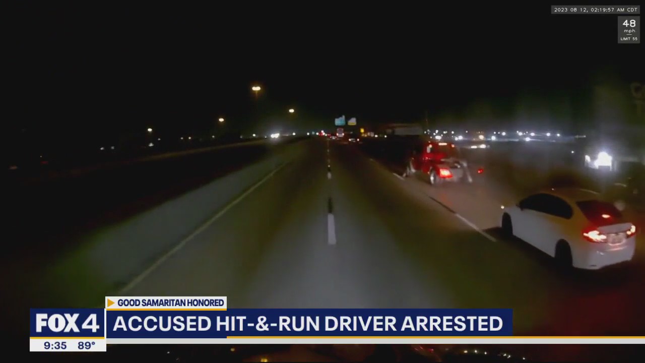 Accused Dallas hit-and-run driver arrested