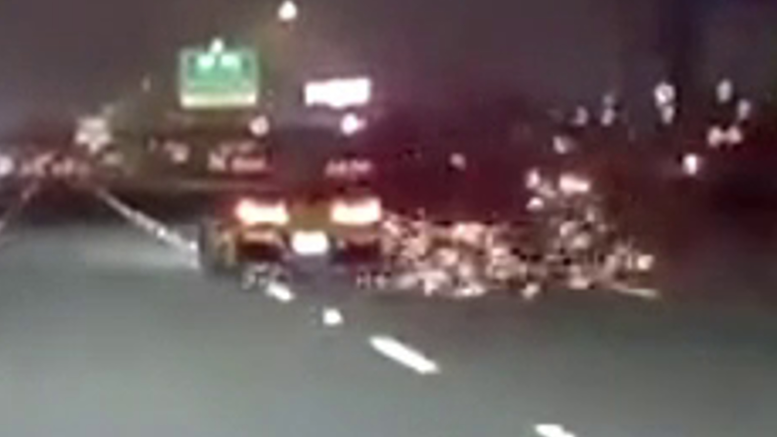 VIDEO: 1 in critical condition, 1 arrested after apparent street racing crash in Lewisville
