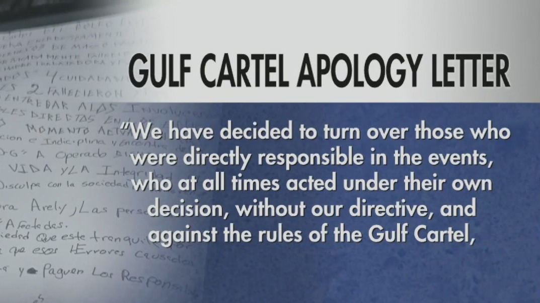 Mexican drug cartel reportedly apologizes for the kidnapping, killing of Americans