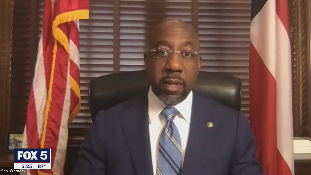 Senator Warnock talks student loan debt in America ahead of meeting with President Biden