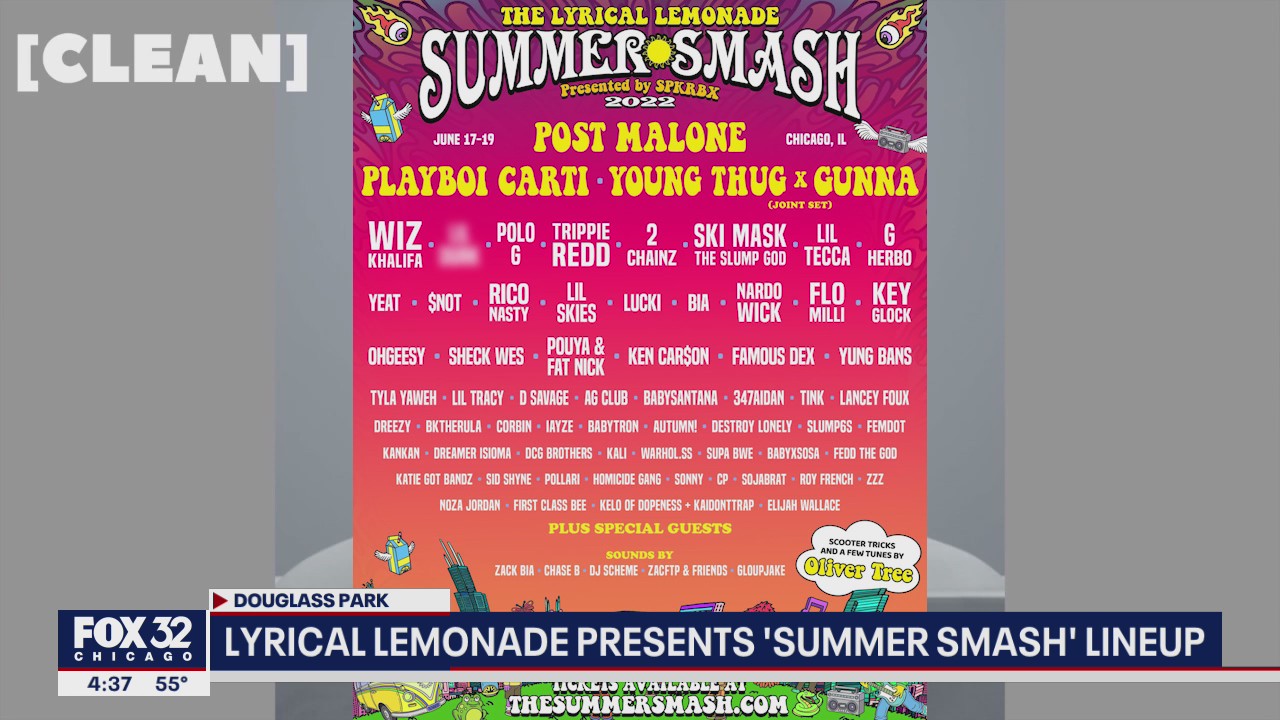 Lineup released for 'Summer Smash' music fest