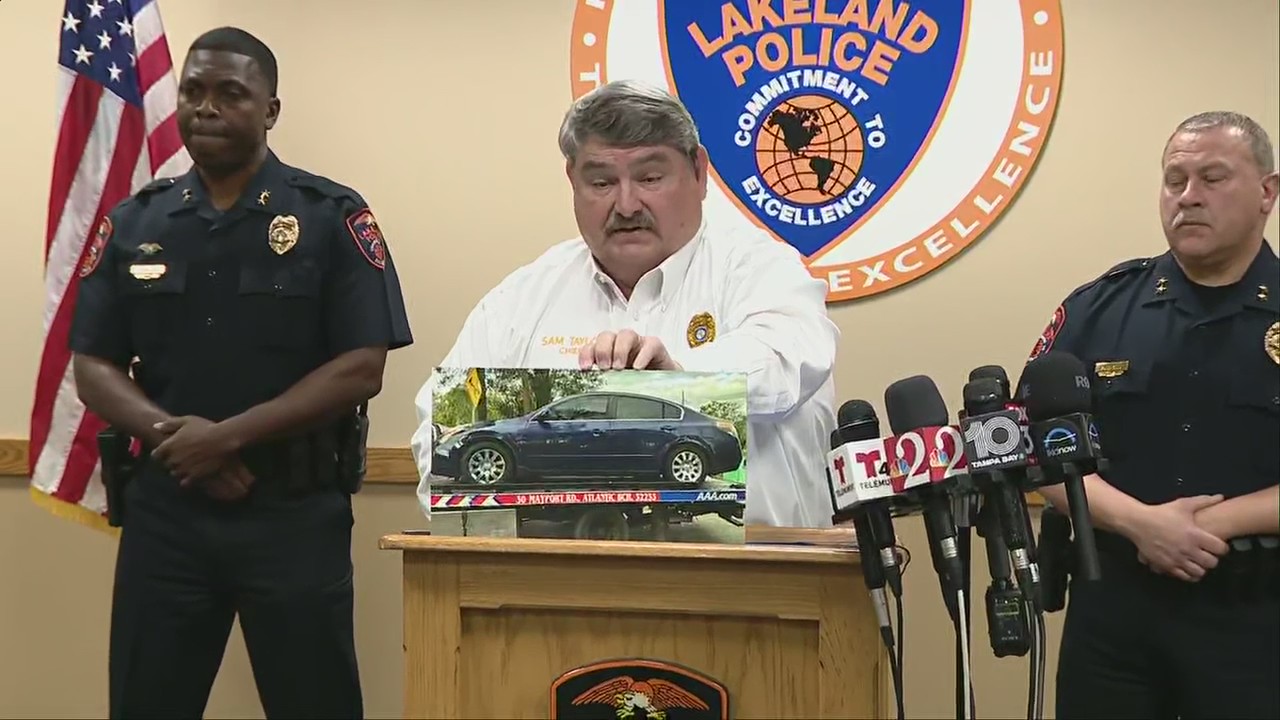 Car involved in drive-by shooting that wounded 11 in Lakeland found; search continues for suspects