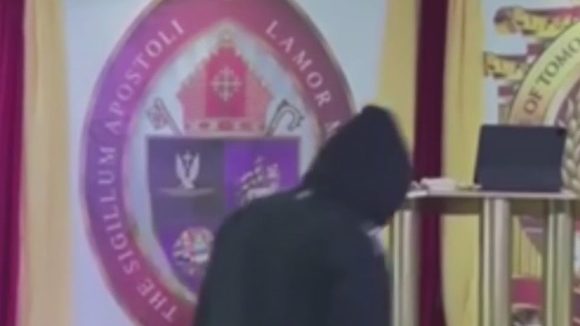 Bishop robbed during gunpoint during church service