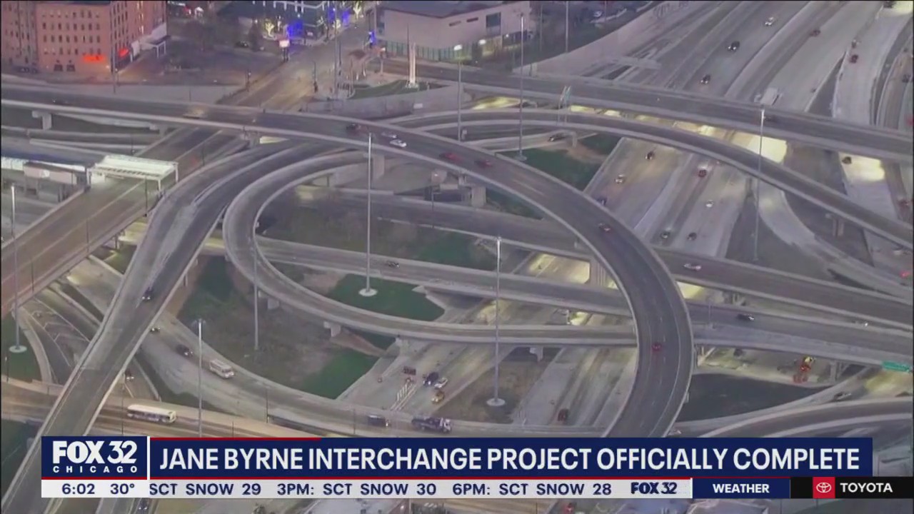 Jane Byrne Interchange project finally reaches completion