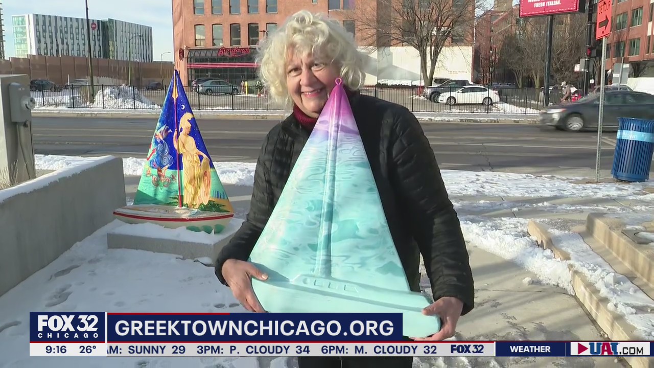 Greektown puts on festive karavákia display of vibrant little boats