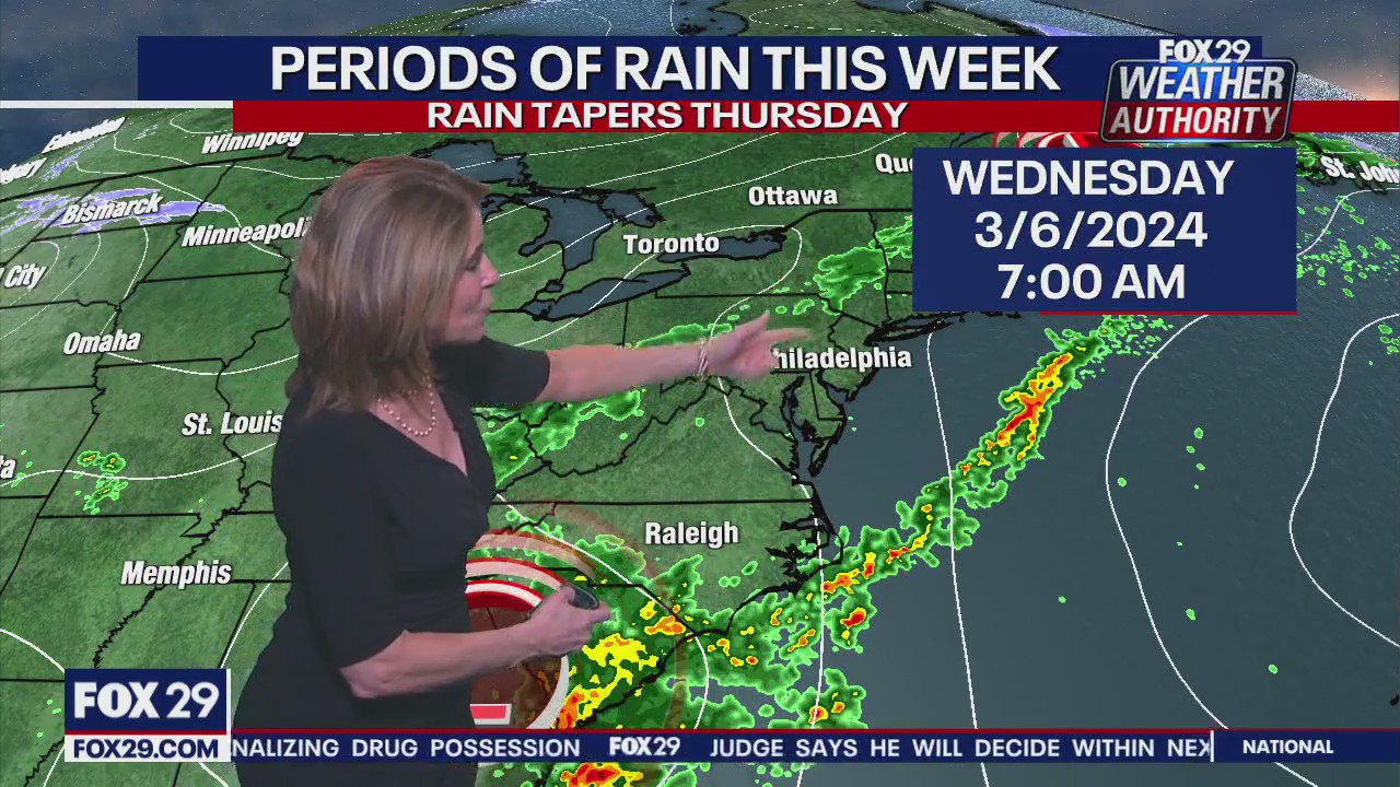 Weather Authority: Sunday 10 pm forecast