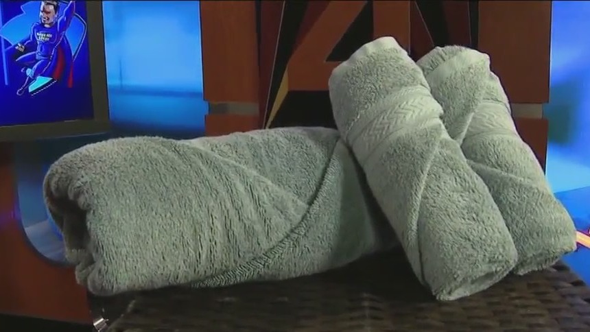How to fold clothes and towels like a pro