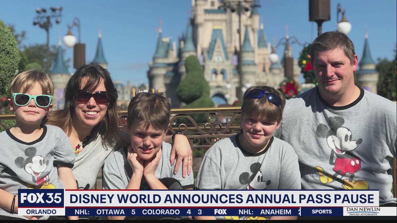 Families scramble as Disney World halts sale of most annual passes