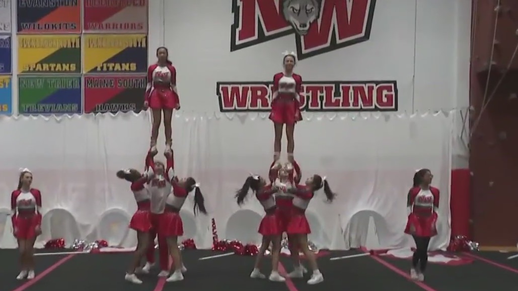Niles West Wolves put the pep in Pep Rally this Orange Friday