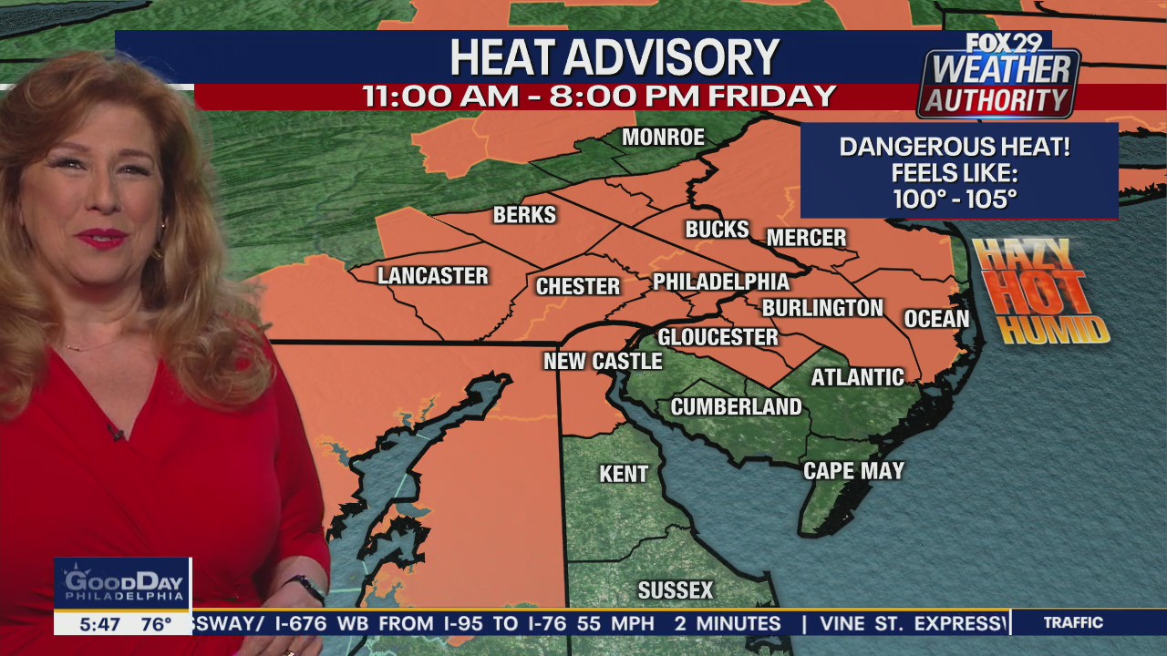 Weather Authority: 5 a.m. Friday Update