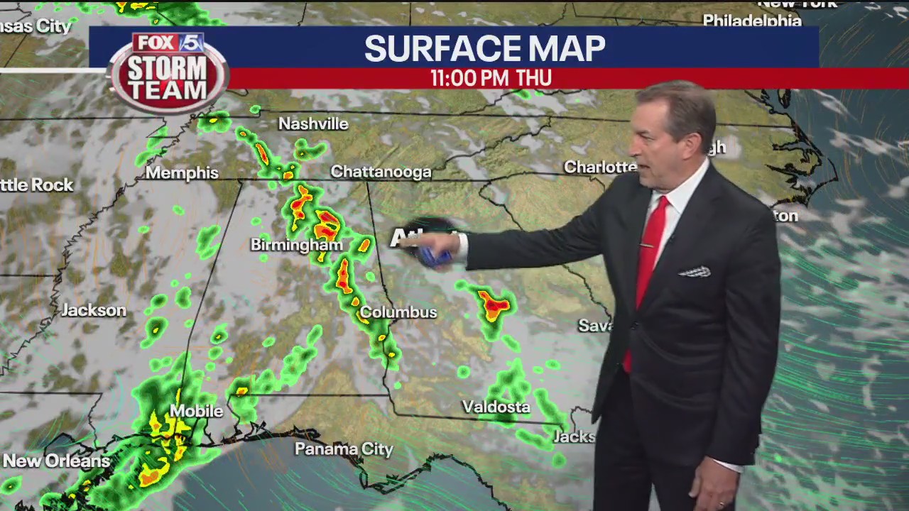 Thursday afternoon forecast update