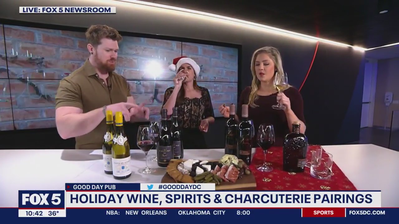 Holiday wine, spirit and charcuterie pairings