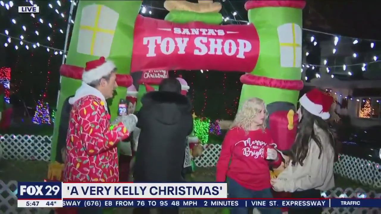 A Very Kelly Christmas: 62 years of holiday lights on Smedley Street in South Philadelphia