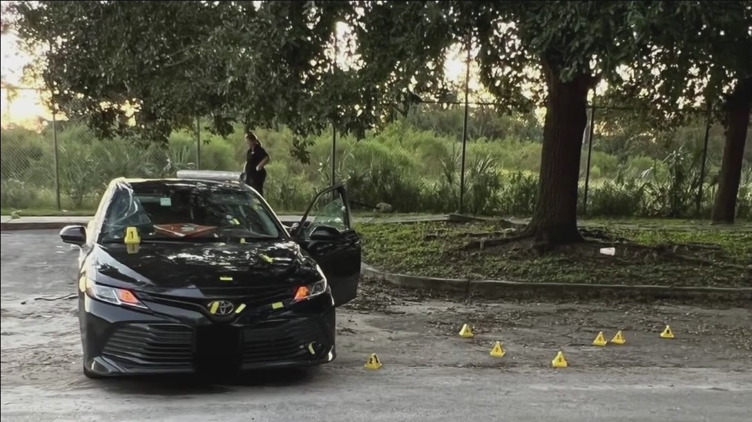 Search for suspect who shot at family