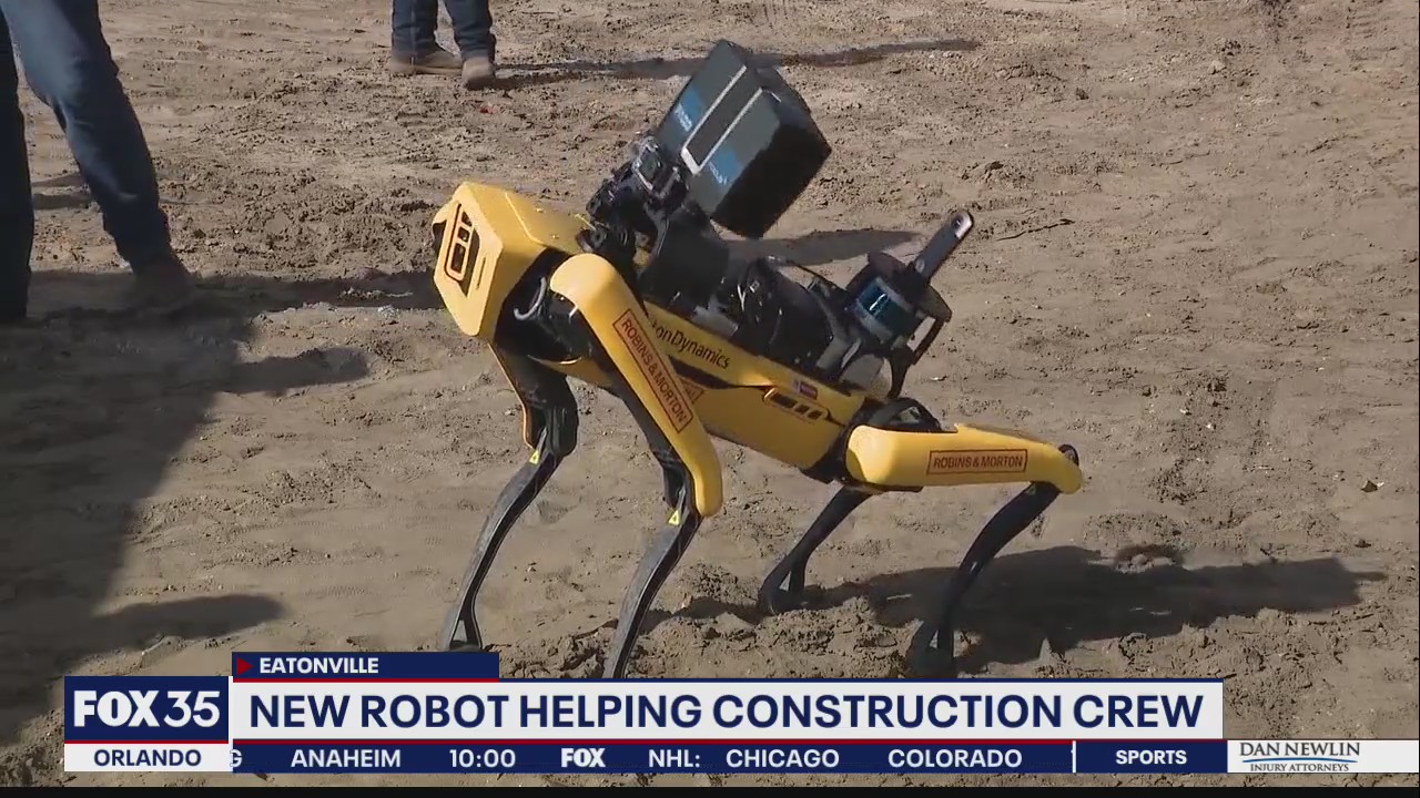 'Robot dog' helps Orange County construction crew using new technology