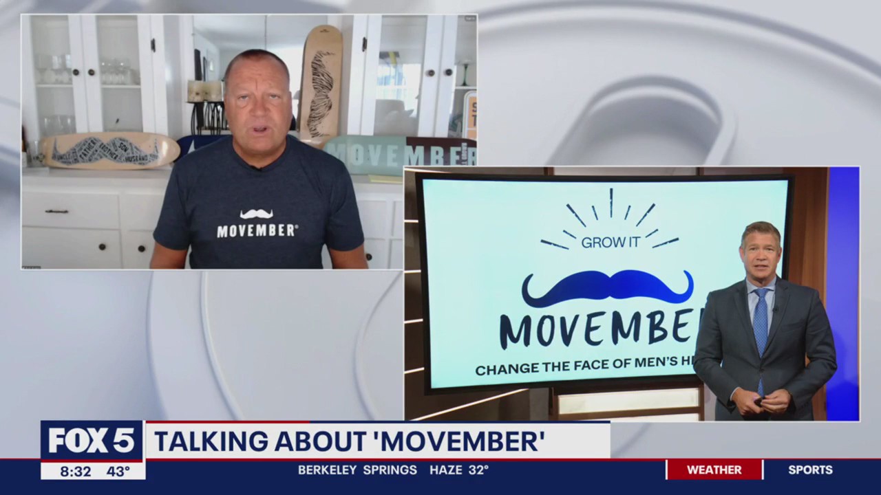 5 ways for men to get healthier this 'Movember'!