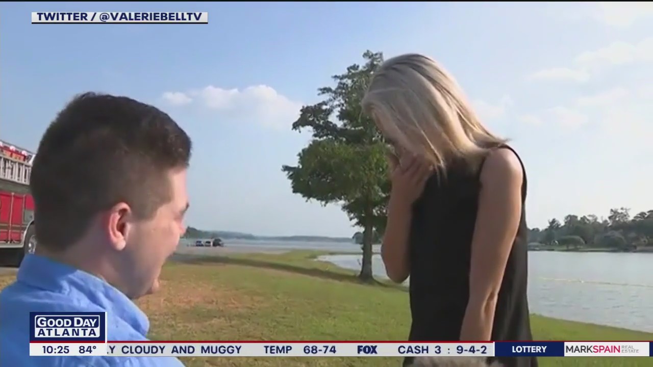 Alabama reporter gets surprise proposal