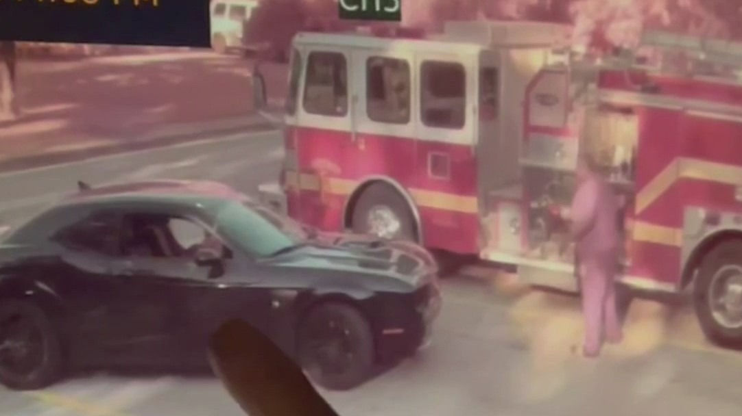 Man steals jaws of life off a parked fire truck