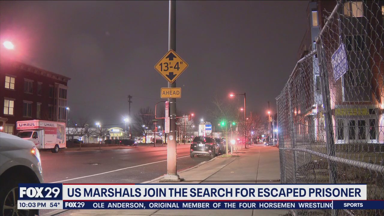 Escaped prisoner last seen in West Philadelphia, sources say