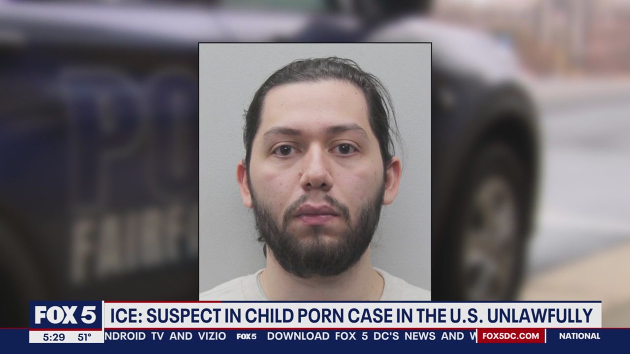 Suspect in Fairfax child porn case in US illegally: ICE