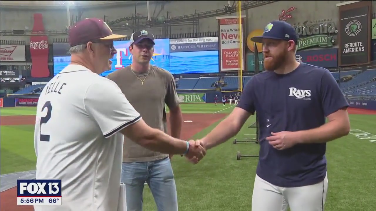 Man donates to Rays in honor of late son