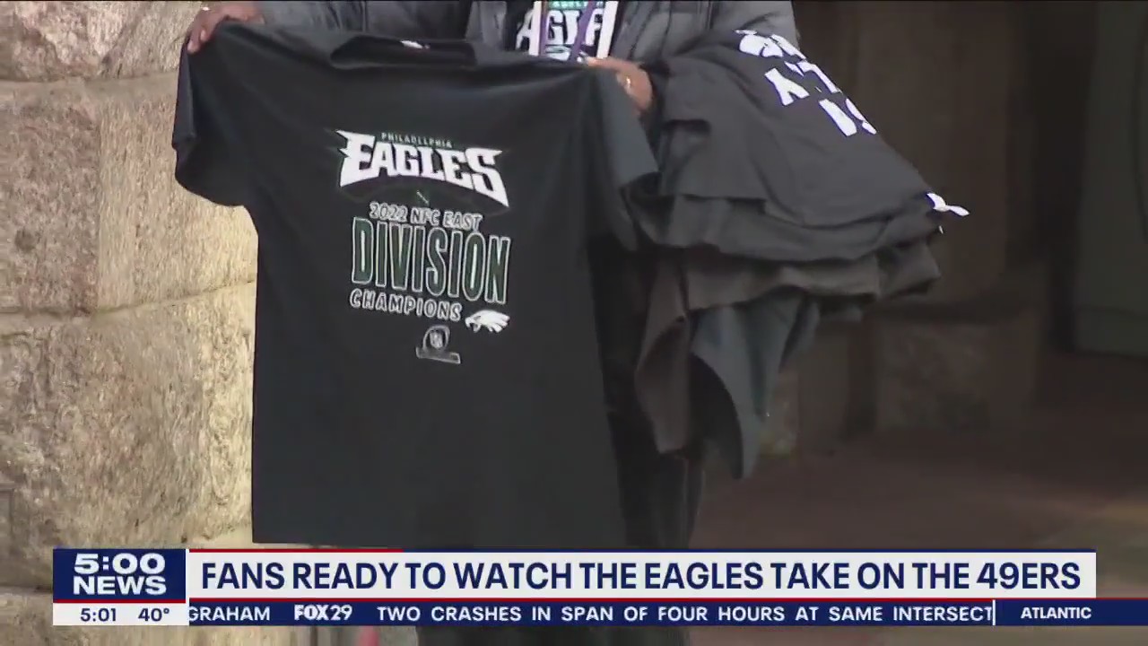 Philadelphia Eagles Team Players 2022 NFC East Champions Unisex T