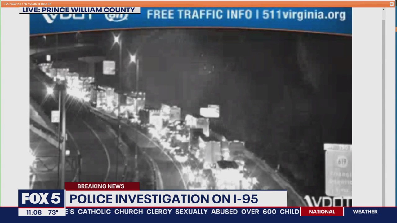 2 injured after Virginia State Police open fire on I-95