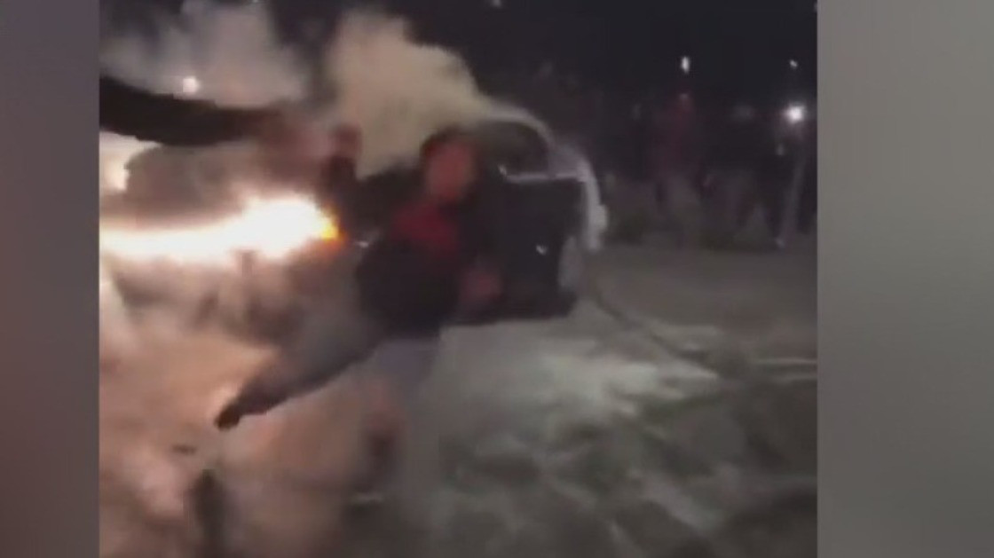 Video: Vallejo sideshow leaves 2 injured