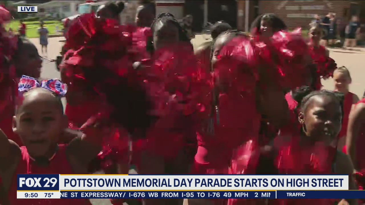 Pottstown honors service members with Memorial Day parade