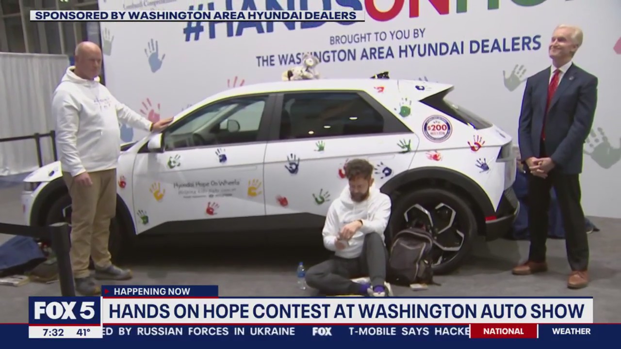 #HandsOnHope competition underway at Washington D.C. Auto Show