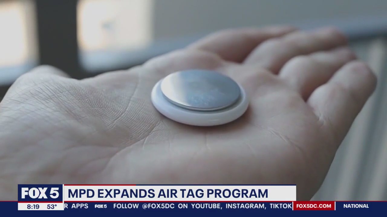 MPD expands AirTag program amid crime crisis