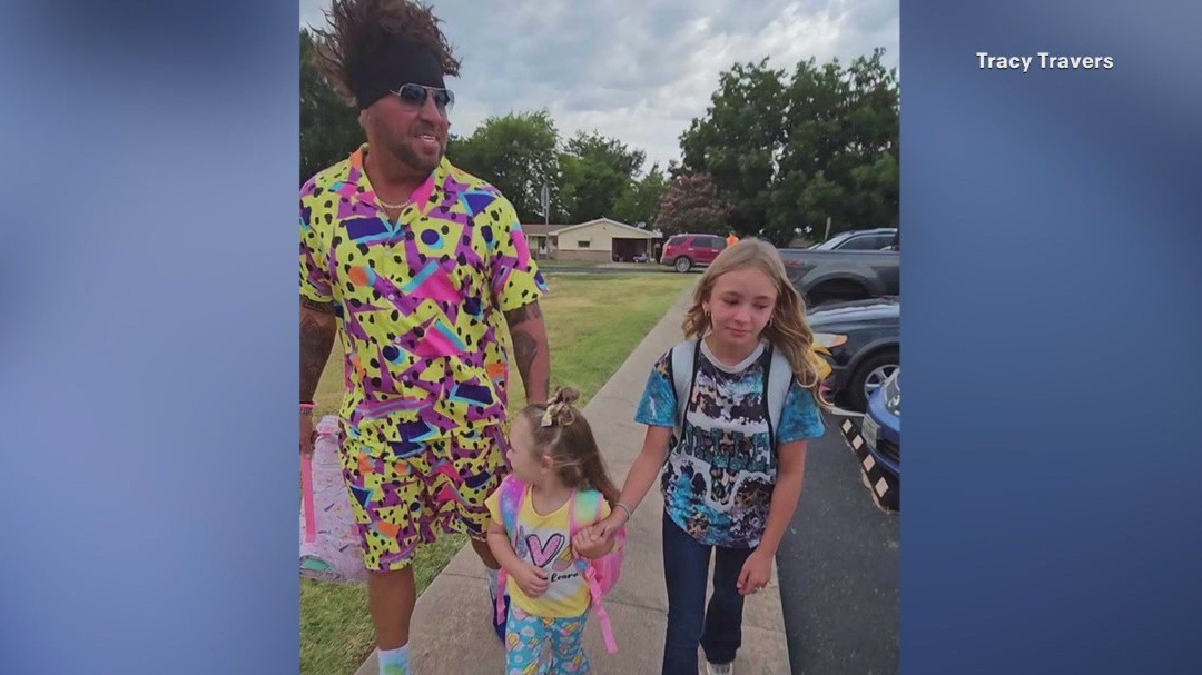 Quinlan dad on his crazy back-to-school outfits