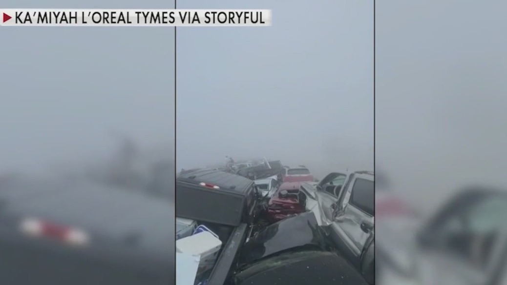 Massive pileup in Louisiana shuts down interstate
