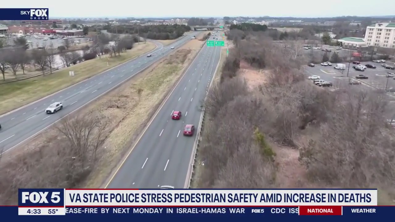 VA State Police stress pedestrian safety amid increase in deaths