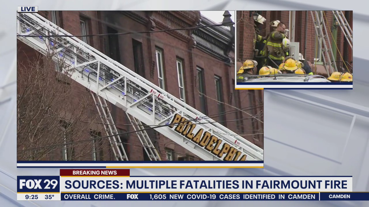 Sources: Multiple fatalities after rowhome fire in Fairmount