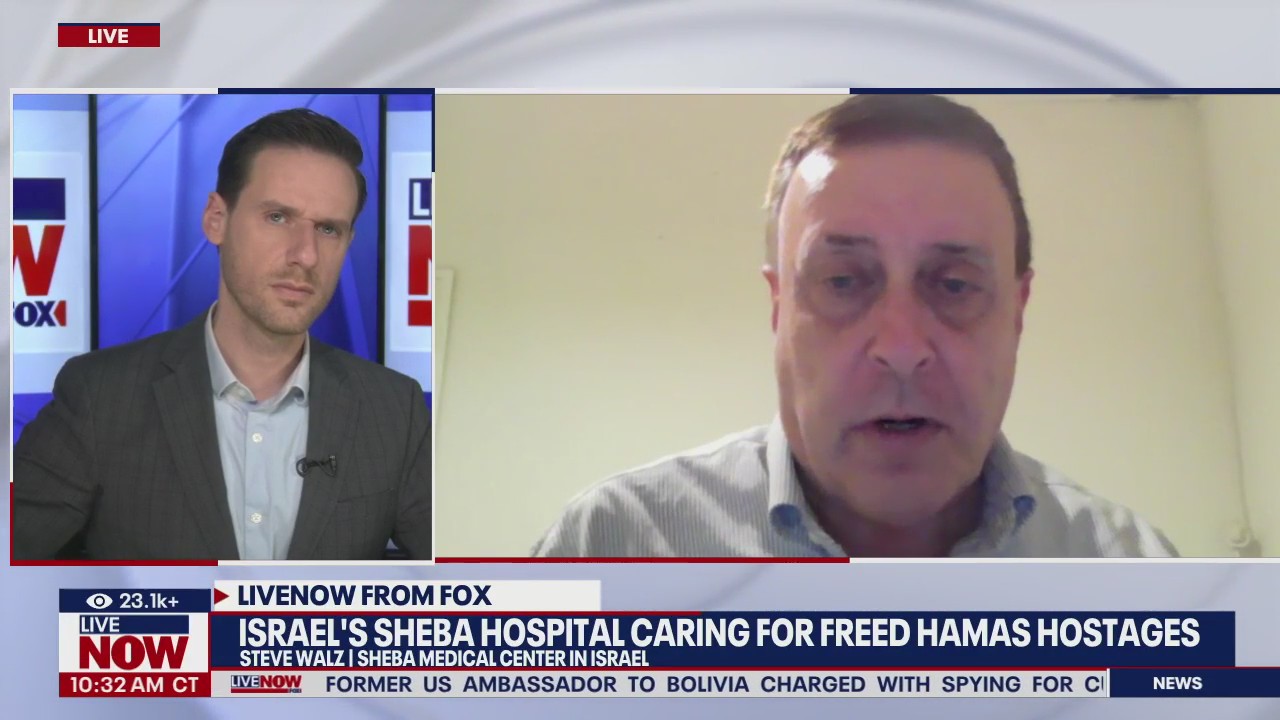 Israel's Sheba hospital cares for freed hostages