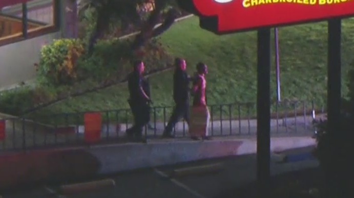 Suspect in custody after wild chase