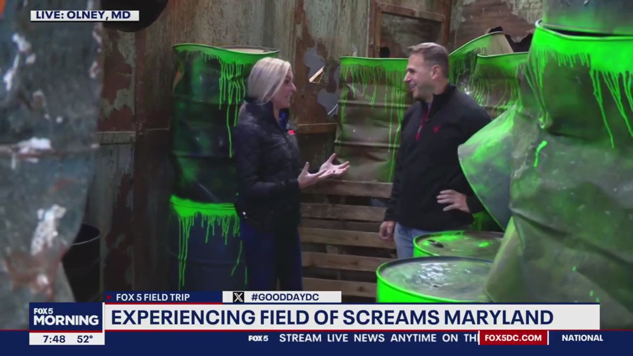 Designing the frights at Field of Screams Maryland