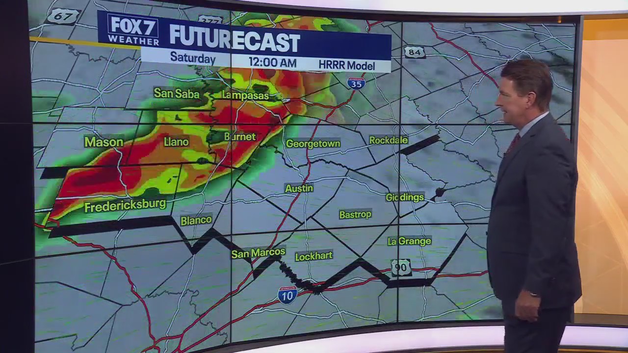 Austin weather: Rain possible through the weekend