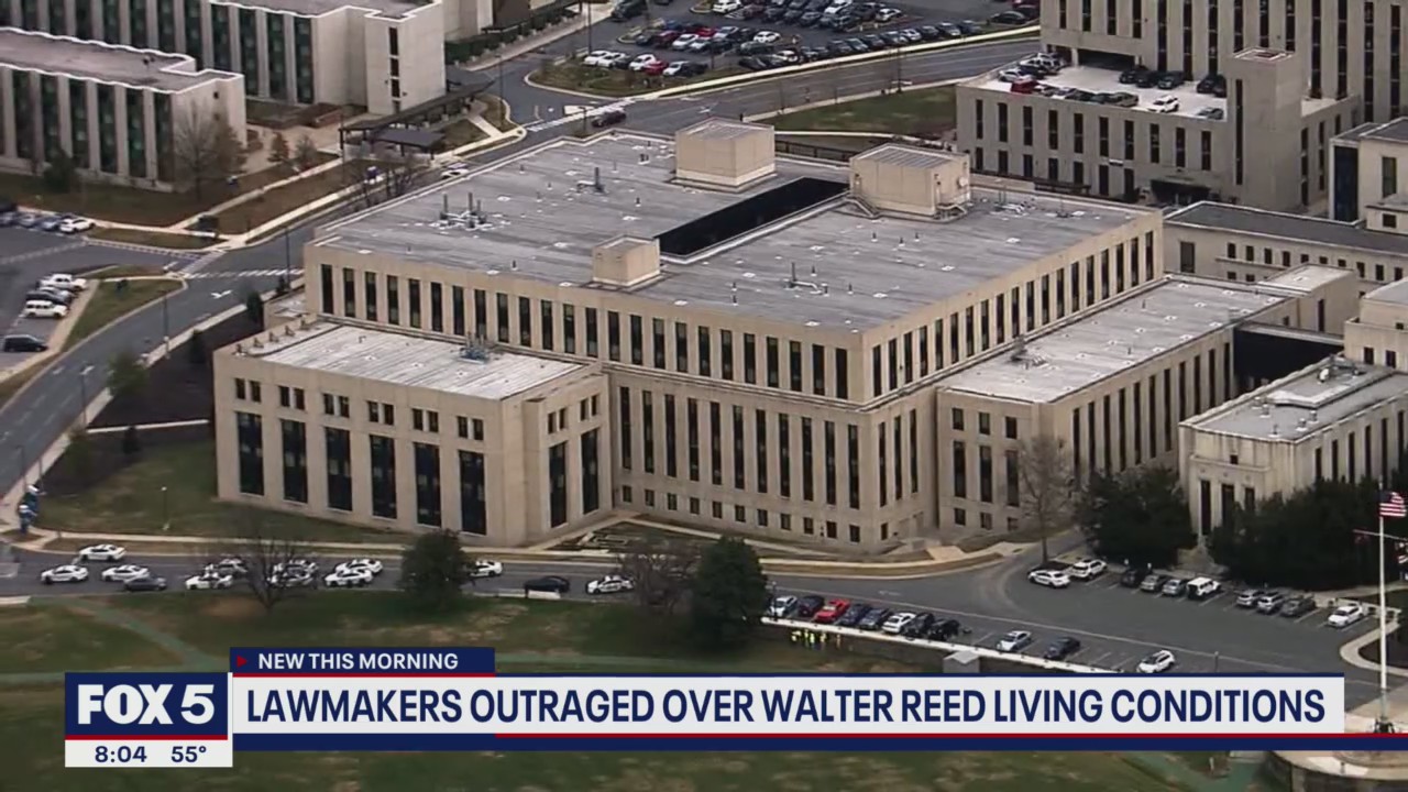 Walter Reed in Bethesda provides poor living conditions for sailors, soldiers: report