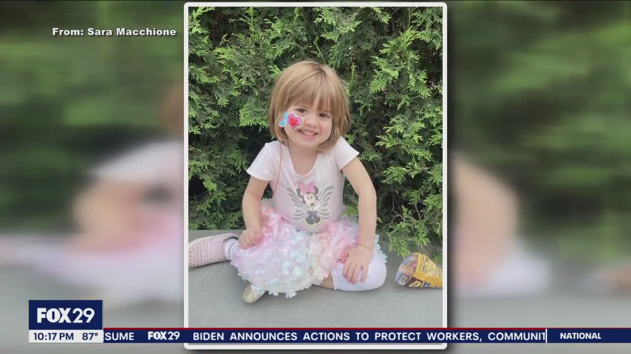 'She's so strong': Montgomery County 5-year-old courageously battling rare form of kidney cancer